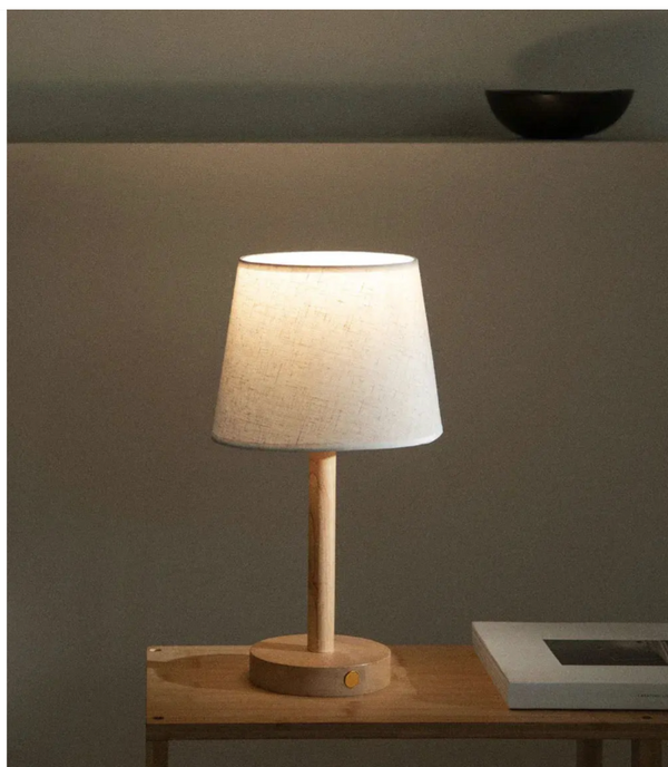 Wooden LED Night Light WoodGlow – Modern & Wireless Light Noxord